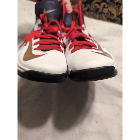 Nike Men’s USA Basketball 2012 Olympic Hyperdunk Shoes Size 12 524934-107 main image 9